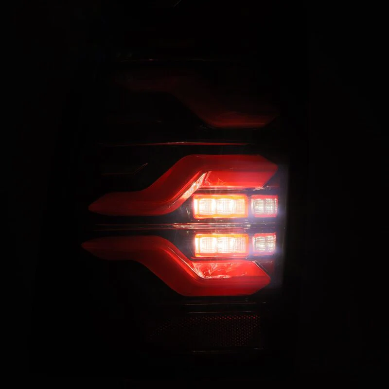 AlphaRex LUXX LED Taillights Black-Red for 2005-2015 Toyota Tacoma - Image 5