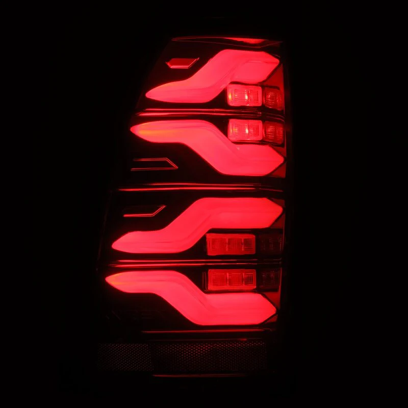 AlphaRex LUXX LED Taillights Black-Red for 2005-2015 Toyota Tacoma - Image 7