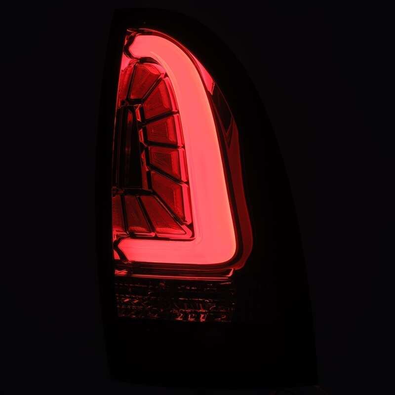 AlphaRex LED Taillights Jet Black for 2005-2015 Toyota Tacoma - Image 3
