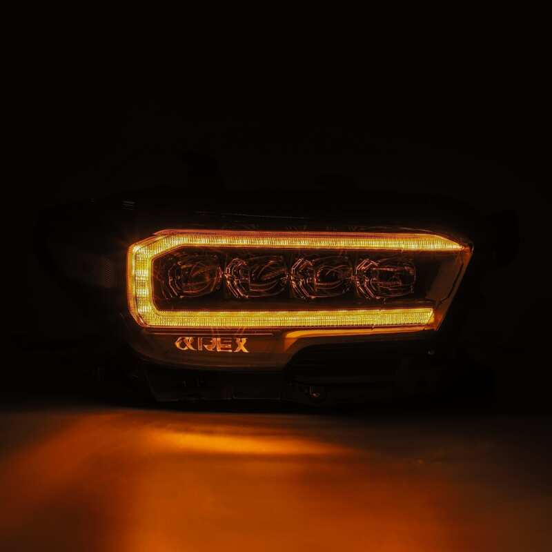 AlphaRex NOVA-Series LED Projector Headlights Plank Style Design Black for 2016-2023 Toyota Tacoma - Image 5