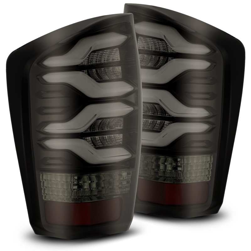 AlphaRex LED Taillights Jet Black for 2016-2023 Toyota Tacoma - Image 3