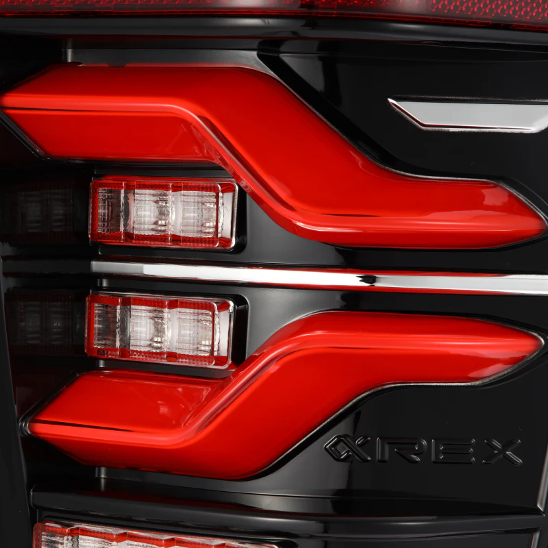 AlphaRex LUXX LED Taillights Black-Red for 2016-2023 Toyota Tacoma - Image 5