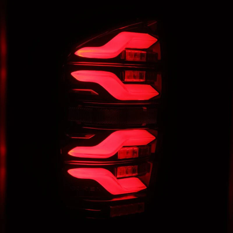 AlphaRex LUXX LED Taillights Black-Red for 2016-2023 Toyota Tacoma - Image 6